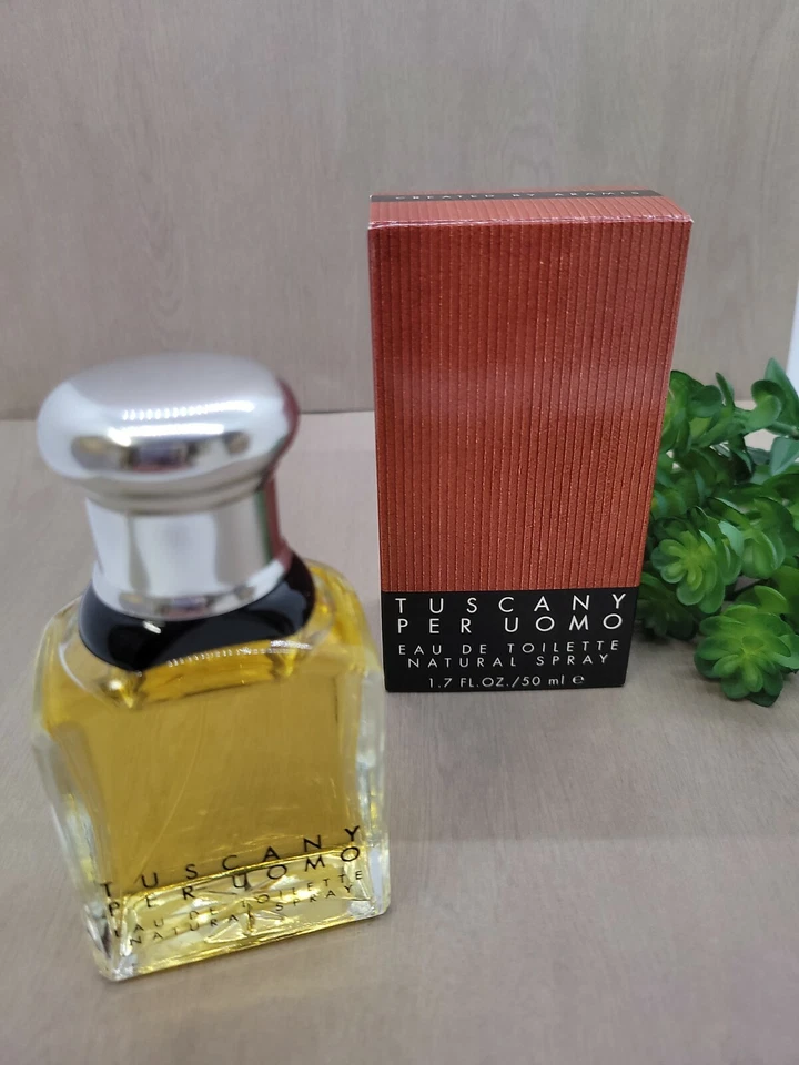 Aramis Tuscany per Uomo for Men 50ml EDT Spray RARE Made in England