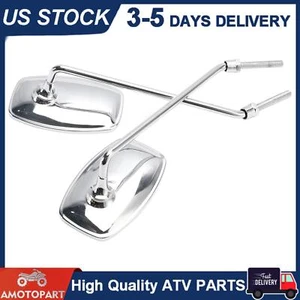 Mirror Set Fits Honda CA100 CA110 CA200 CM90 CM91 C65 C50 C70 C90 C100 C110 C102 - Picture 1 of 11