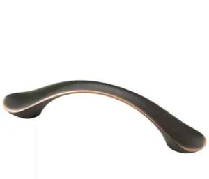 Bronze Pull Kitchen Cabinet Dresser Hardware Vuelo  - Picture 1 of 2