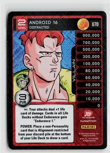 DBZ TCG Dragon Ball Z Panini Perfection Android 16 lámina distraída x1 U70 - Imagen 1 de 2