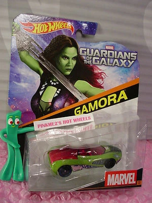 2015 MARVEL Comics Hot Wheels☆Guardians of the Galaxy #13 GAMORA☆Character Car - Image 1 of 2