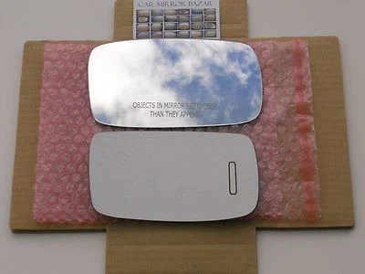 615RC PARA Volvo 240 940 960 S90 V90 Espejo Vidrio Lado Pasajero Derecho + Adhesivo Foto 1 de 2