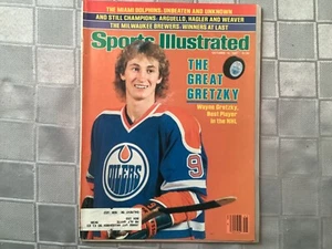 #1753 SPORTS ILLUSTRATED OCTOBER 12 1981 WAYNE GRETZKY FIRST COVER - Picture 1 of 2