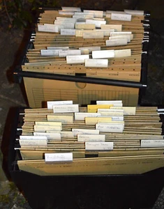 Hängeregister box einordnen Mappe Ordner reinstellen - Bild 1 von 1