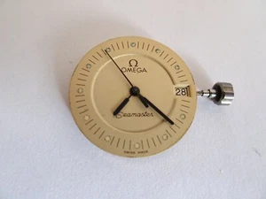 Omega Seamaster 1430 watch movement working voll function mit blatt (z855) - Bild 1 von 9