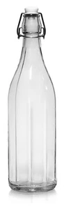 Bottiglia Milly Costolata con Tappo 0,5 lt Vetro - Cerve - Succhi Buffet Acqua - Foto 1 di 2