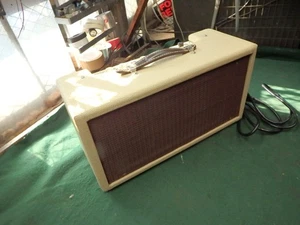 Custom Fender '63 Tube Reverb Unit Reissue Blonde Oxblood PR263 6G15 Made In USA - Bild 1 von 24