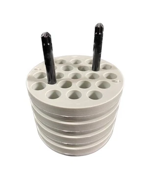 Adaptador de rotor de cubo oscilante redondo de 19 lugares SORVALL para tubos de 15 ml 75008135 Foto 1 de 4