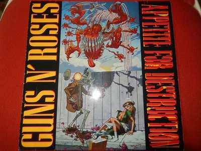 12 " LP , Guns N' Roses , Appetite For Destruction , Vinyl M- , Zustand lesen  ! - Bild 1 von 4
