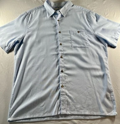 Camisa de manga corta azul claro XL Moda Campia para hombre Foto 1 de 4