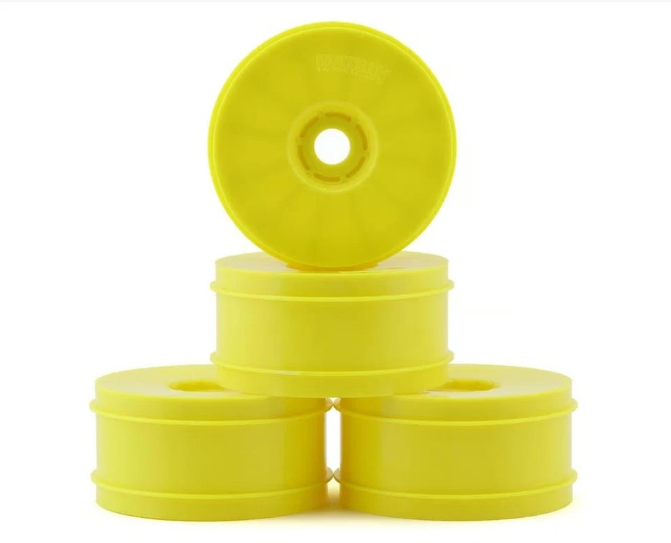OFFRIMY Matrix Set Cerchi Gialli "Wide" SOFT per 1:8 Buggy (4pz) - Immagine 1 di 1