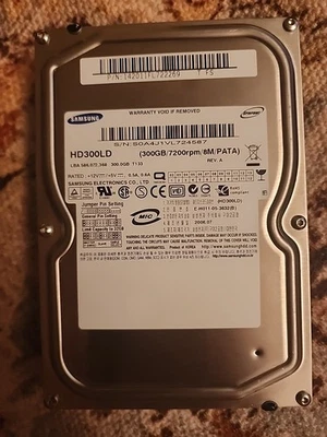 Samsung Hard Disk DriveHD300LD 300GB 7200RPM 8MB ATA IDE 3.5'' Inch  Used - Image 1 of 4