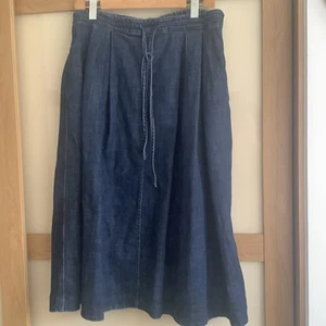 Toast Ordinary Attire Studio Denim Skirt L - Picture 1 of 4