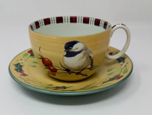 Lenox Winter Greetings Everyday X-Large Frühstückstasse und Untertasse Set *LESEN* - Bild 1 von 12