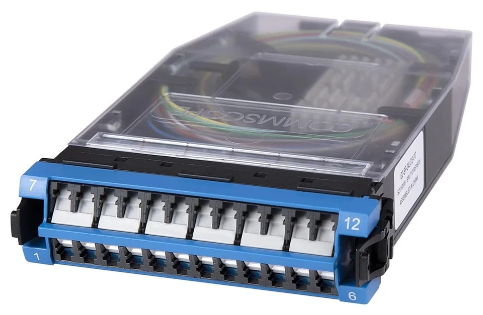 COMMSCOPE G2-SP-24LCG-PT Splice Cassette, 24LC/UPC with internal shutters, OS2, - Image 1 of 1