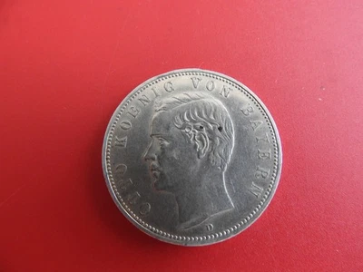 ** Bayern 5 Mark 1913 D. Silber * Otto (44)(Alb.6) - Bild 1 von 2