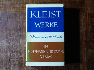 Kleist, Heinrich von - Werke - Dramen und Prosa Hoffmann & Campe 607S. 18x12x2cm - Bild 1 von 4