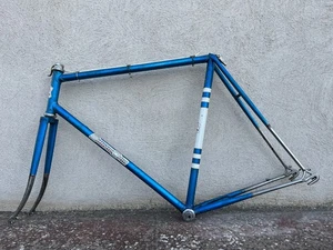 1971 Bernard Carré Frameset 57cm Reynolds 531 French Threads / Herse Singer - Foto 1 di 16