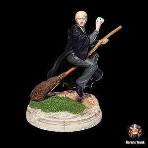 Enesco Wizarding World of Harry Potter Draco Malfoy 7.1" Statue, Retired & Rare - Picture 1 of 11