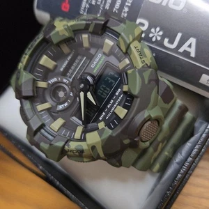 Casio G-Shock GA-700CM-3AJF Herrenuhr Analog Digital Camouflage Neu mit Box - Bild 1 von 9