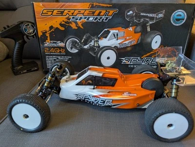 Serpent Spyder SRX-2 MM Mid-Motor 2WD RTR  [SER500006] With Xtras - Image 1 of 4