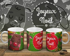 TASSE Mug Idée Cadeau Joyeux Noël - Picture 1 of 1