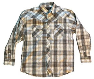 Vintage Renegade Western Pearl Snap Long Sleeve Shirt Size Large - Picture 1 of 3