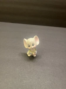 Vintage Napco Maus mit Blumen - Bild 1 von 6