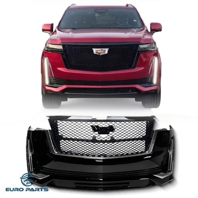 For 2021-2024 Cadillac Escalade Front Bumper kit Complete Assembly Premium - Image 1 of 4