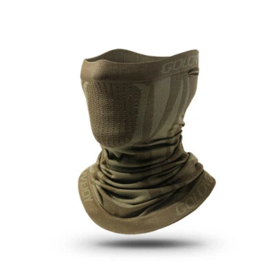 Motorcycle Face Mask Windproof Thermal Scarf Ski Mask Neck Warmer Tube Headwear Foto 1 de 4