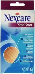3M Nexcare Steri-Strip First Aid Skin Closures, Pack of 8 UK Seller