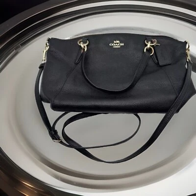 Coach F28993 Kelsey Shoulder Handbag Satchel Crossbody - Black   *New W/blemish - Image 1 of 4