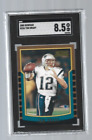 2000 Bowman Tom Brady Rookie Card #236 SGC 8.5 Patriots