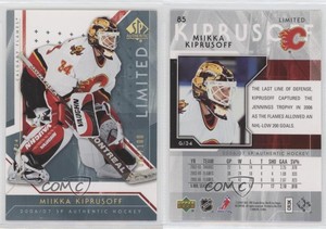 2006-07 SP Authentic Limited /100 Miikka Kiprusoff #85