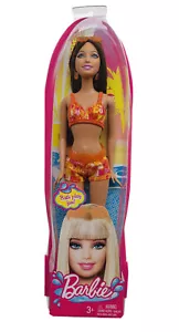 Barbie Bath Play Fun Teresa bambola in bikini stampa arancione T7186 Mattel 2010 - Foto 1 di 6