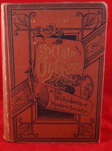 Social Dynamite-Wickedness of Modern Society, Talmage, 1890 Antique Book VG+ - Picture 1 of 10
