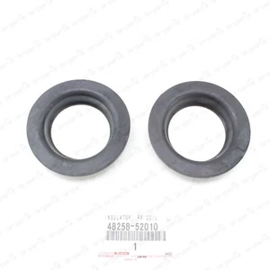 GENUINE TOYOTA SCION xA xB LOWER REAR COIL SPRING INSULATOR 48258-52010 2 PCS - Picture 1 of 5
