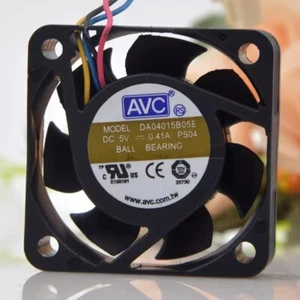 AVC DA04015B05E 4015 DC5V 0.41A 4CM 4-Wire Silent Cooling Fan - Picture 1 of 2