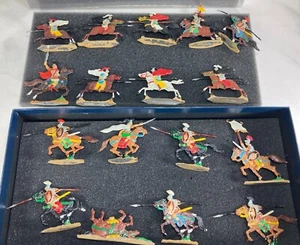 17 KILIA ZINNFIGUREN RÖMISCHER KALVARIENBERG Figuren FLATS 9 Angriff 8 Kampf bemalt - Bild 1 von 13
