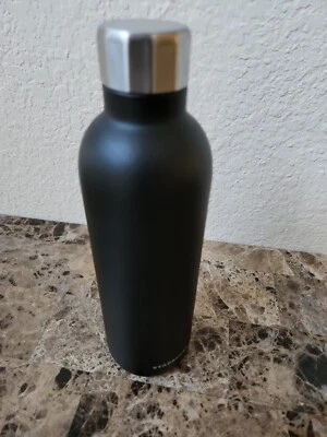 Botella de agua Starbucks 20 OZ gancho de goma negro mate termo de acero inoxidable  Foto 1 de 4