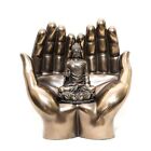 Double Hand Buddha (Detachable Buddha)-Magnetic -Antique Finish-Height-5.5 Inche