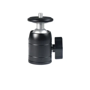 Kugelkopf 5kg Stativkopf Alu Kamera Ball Head 1/4" 3/8" Zoll Kamerastativ BH22 - Picture 1 of 2
