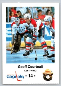 Geoff Courtnall 1988-89 Washington Capitals Smokey - Picture 1 of 1