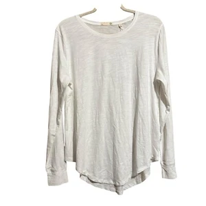 Tasc Performance Longline Tee Damen Large weiß Langarm Baumwolle Bambus Shirt - Bild 1 von 9