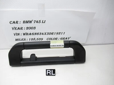 BMW 745Li 2002-2005 mango de agarre interior trasero izquierdo 1969983 OEM Foto 1 de 4