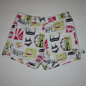 Gymboree Cape Cod Cutie Girl's Beach Day Bow Knit Shorts in size 4 - Picture 1 of 1
