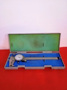 Vintage MITUTOYO Dial Calipers Shock Proof; Japan With Case M.N.85 - Picture 1 of 7
