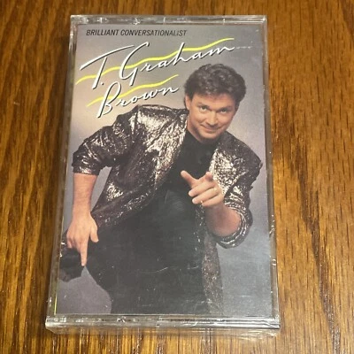 T. Graham Brown Brilliant Conversationalist Cassette Tape FACTORY SEALED NEW - Image 1 of 2