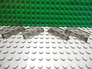 Lego 4 Trans Nero 1x4x1 Pannello da Parete Angoli Arrotondati NUOVO - Foto 1 di 1