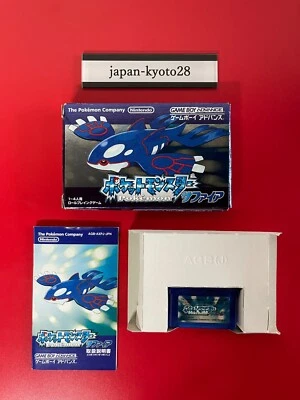 Pokemon Sapphire GBA Nintendo Gameboy Advance Box From Japan - Image 1 of 4